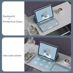 マグネットBluetoothキーボードケース タブレット用、iPad Air 11用、iPad Air 6/7 11用、iPad Air 4/5 10.9用