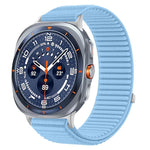 織りナイロンフック＆ループファスナーメタルインターフェースウォッチバンド、Samsung Galaxy Watch Ultra 47mm / Ultra 2025用