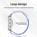 ワイルドパスループナイロンフック＆ループファスナーワッチバンド、Samsung Galaxy Watch8 / Watch8 Classic用