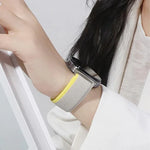 ワイルドパスループナイロンフック＆ループファスナーワッチバンド、Samsung Galaxy Watch8 / Watch8 Classic用