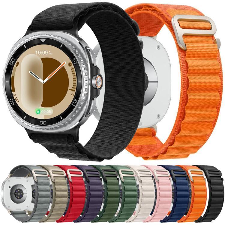 アルパインループナイロンウォッチバンド、Samsung Galaxy Watch8 / Watch8 Classic用