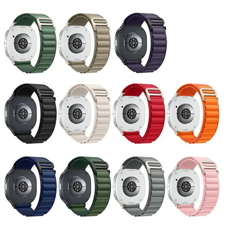 アルパインループナイロンウォッチバンド、Samsung Galaxy Watch8 / Watch8 Classic用