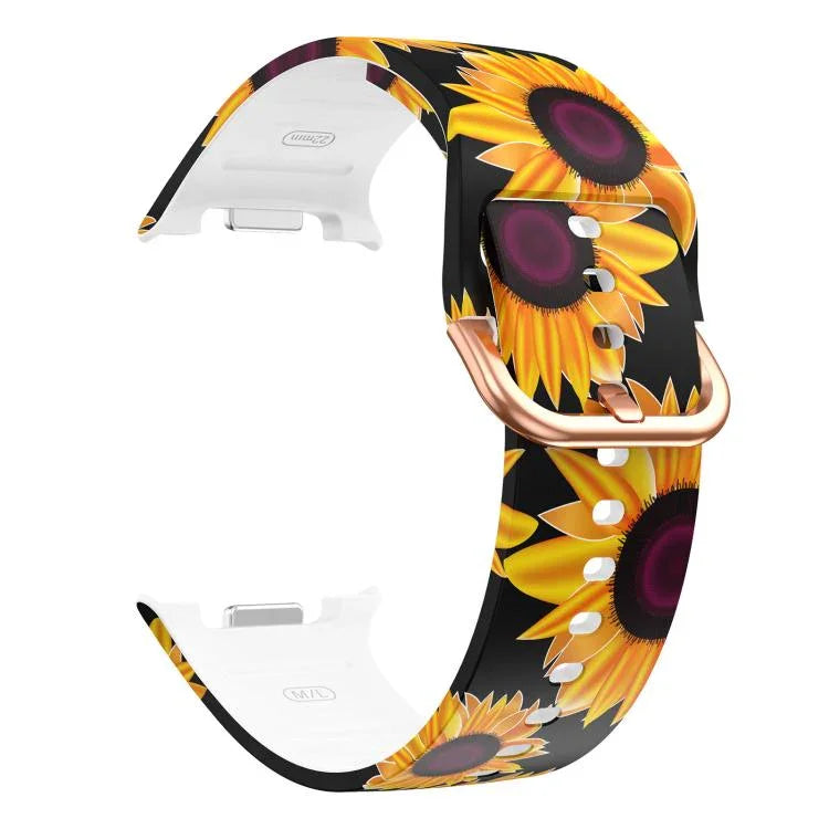 Printed Silicone Watch Band, For Samsung Galaxy Watch8 / Watch8 Classic