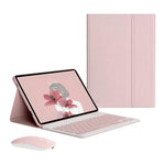 着脱式マグネットBluetoothキーボードタブレットケース マウス付き、iPad 2025用、iPad 2022用