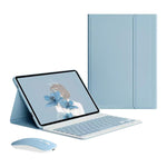 着脱式マグネットBluetoothキーボードタブレットケース マウス付き、iPad 2025用、iPad 2022用