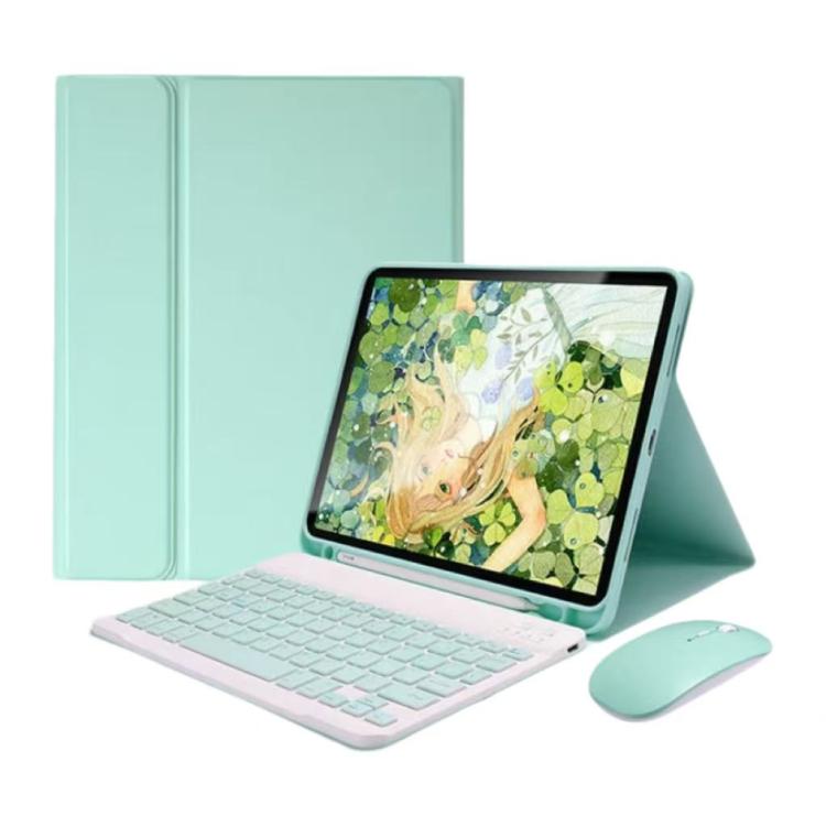 着脱式マグネットBluetoothキーボードタブレットケース マウス付き、iPad 2025用、iPad 2022用