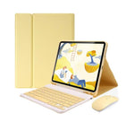 着脱式マグネットBluetoothキーボードタブレットケース マウス付き、iPad 2025用、iPad 2022用