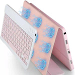 着脱式マグネットBluetoothキーボードタブレットケース マウス付き、iPad 2025用、iPad 2022用