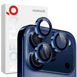 NORTHJO カメラレンズプロテクター CDメタルリング 強化ガラスフィルム、iPhone 17 Pro / 17 Pro Max用
