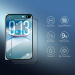 5pcs ENKAY Thickened Glue No White Edge High Aluminum-silicon Tempered Glass Film, For iPhone Fold Outer Screen, For iPhone 18 Pro, For iPhone 18 Pro Max, For iPhone 17 Pro Max, For iPhone 17 Pro, For iPhone 17, For iPhone Air