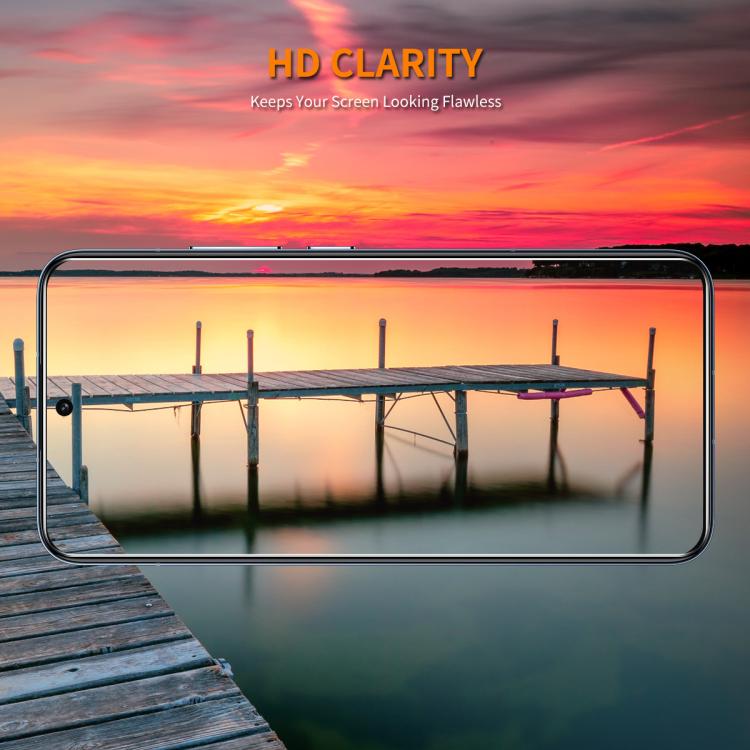 2pcs ENKAY Thickened Glue No White Edge 9H Big Arc Edge High Aluminum-silicon Tempered Glass Film, For iPhone Fold Outer Screen, For iPhone 18 Pro, For iPhone 18 Pro Max, For iPhone 17 Pro Max, For iPhone 17 Pro, For iPhone 17, For iPhone Air