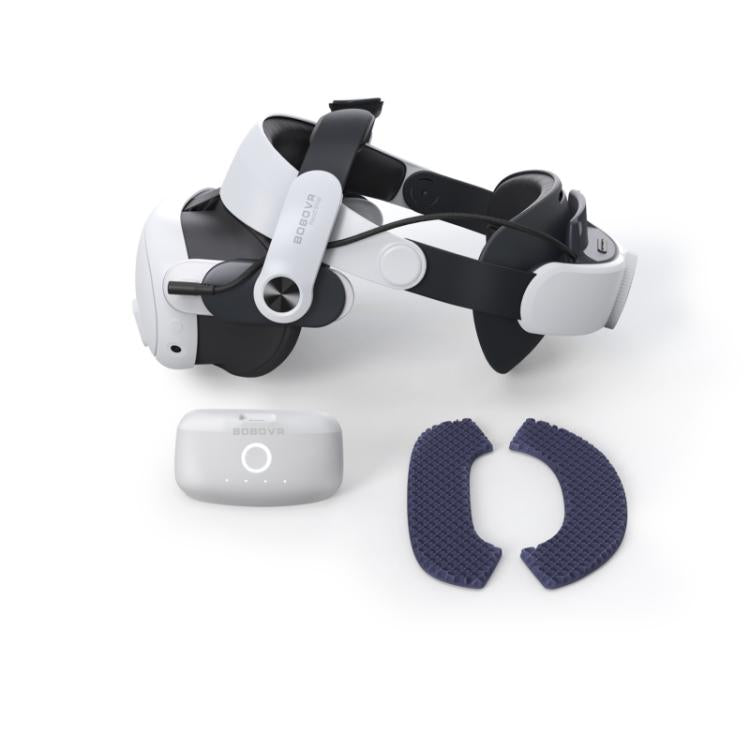 BOBOVR M3 Pro For Meta Quest 3S / 3 VR Head Strap with 5200mAh Battery Pack, M3 Pro