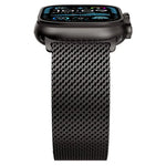 メタル留め具 粗いメッシュ ミラノステンレススチールウォッチバンド、Apple Watch 46mm / 49mm / 45mm / 44mm用