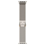 メタル留め具 粗いメッシュ ミラノステンレススチールウォッチバンド、Apple Watch 46mm / 49mm / 45mm / 44mm用