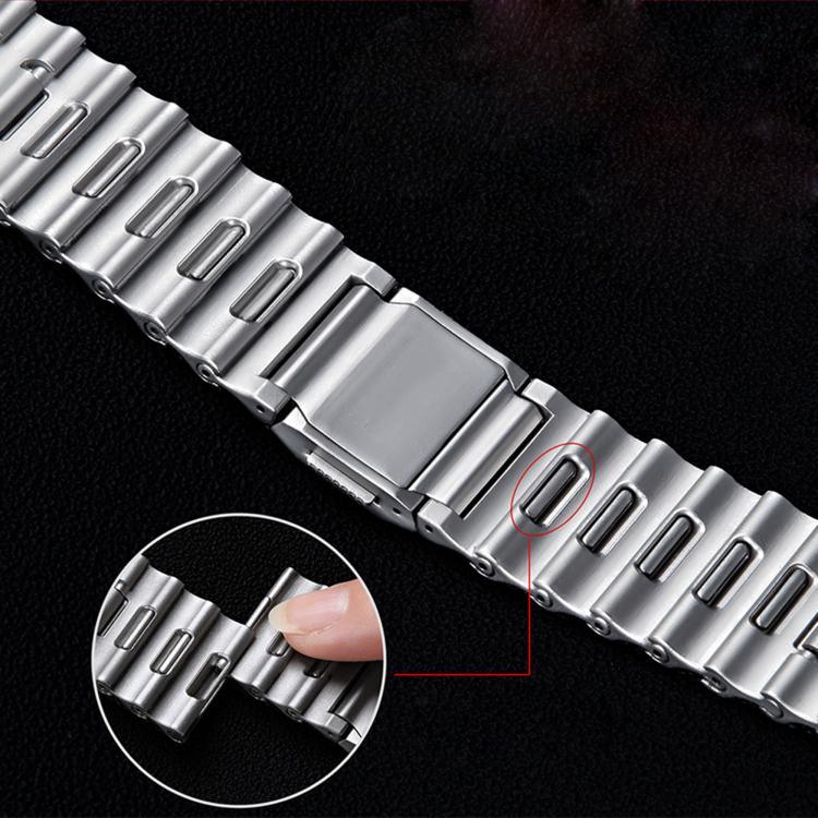 オーシャンウェーブマグネットバックル ステンレススチールウォッチバンド、Apple Watch 46mm / 49mm / 45mm / 44mm用