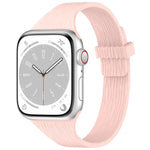 ウォーターウッドグレイン 小さなウエストマグネットシリコンウォッチバンド、Apple Watch 46mm / 49mm / 45mm / 44mm用、Apple Watch 42mm / 41mm / 40mm / 38mm用