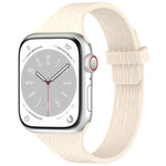 ウォーターウッドグレイン 小さなウエストマグネットシリコンウォッチバンド、Apple Watch 46mm / 49mm / 45mm / 44mm用、Apple Watch 42mm / 41mm / 40mm / 38mm用