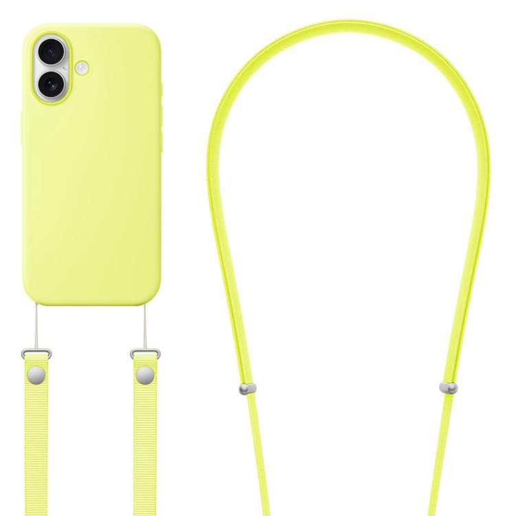 クロスボディ模造ナイロン磁気液体ポップアップアニメーション液体シリコンスマホケース、iPhone 17 Pro Max用、iPhone 17 Pro用、iPhone 17用