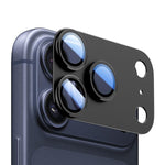 Kalebol アーマー 全面カバーメタルレンズリングプロテクターフィルム、iPhone 17 Pro Max用、iPhone 17 Pro用