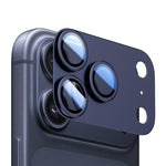 Kalebol アーマー 全面カバーメタルレンズリングプロテクターフィルム、iPhone 17 Pro Max用、iPhone 17 Pro用
