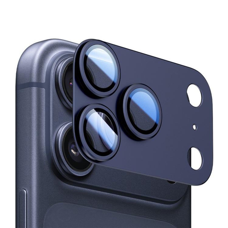 Kalebol アーマー 全面カバーメタルレンズリングプロテクターフィルム、iPhone 17 Pro Max用、iPhone 17 Pro用