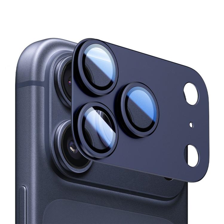 Kalebol アーマー 全面カバーメタルレンズリングプロテクターフィルム、iPhone 17 Pro Max用、iPhone 17 Pro用