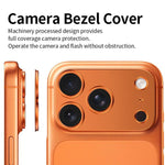 Kalebol メタル凸型中空レンズプロテクターリング、iPhone 17 Pro Max用、iPhone 17 Pro用