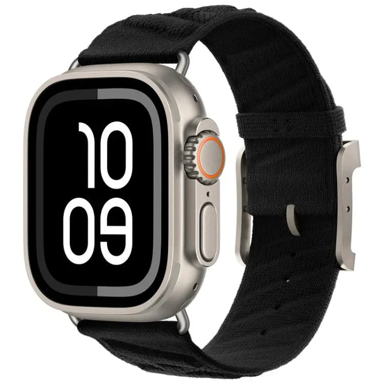 スタイルH ツイルナイロンウォッチバンド、Apple Watch 46mm / 49mm / 45mm / 44mm用、Apple Watch 42mm / 41mm / 40mm / 38mm用