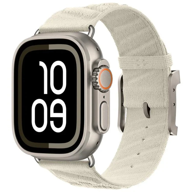 スタイルH ツイルナイロンウォッチバンド、Apple Watch 46mm / 49mm / 45mm / 44mm用、Apple Watch 42mm / 41mm / 40mm / 38mm用