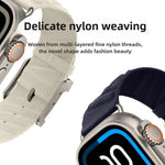 スタイルH ツイルナイロンウォッチバンド、Apple Watch 46mm / 49mm / 45mm / 44mm用、Apple Watch 42mm / 41mm / 40mm / 38mm用