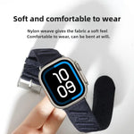 スタイルH ツイルナイロンウォッチバンド、Apple Watch 46mm / 49mm / 45mm / 44mm用、Apple Watch 42mm / 41mm / 40mm / 38mm用