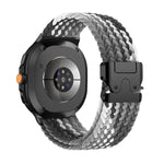パラシュートバックル伸縮ナイロン編みウォッチバンド、Samsung Galaxy Watch8 / Watch8 Classic用