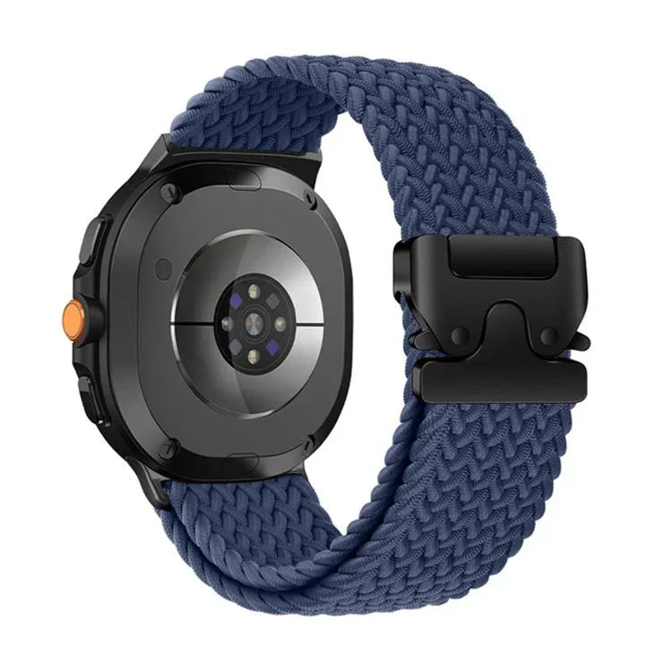 パラシュートバックル伸縮ナイロン編みウォッチバンド、Samsung Galaxy Watch8 / Watch8 Classic用