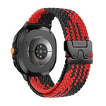 パラシュートバックル伸縮ナイロン編みウォッチバンド、Samsung Galaxy Watch8 / Watch8 Classic用