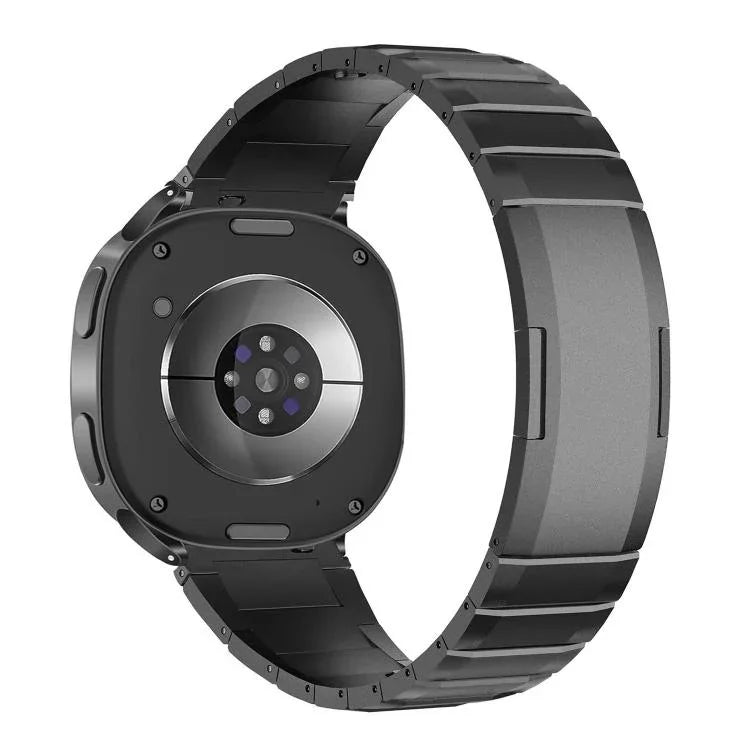 カーブクイックリリースバタフライバックルステンレススチールウォッチバンド、Samsung Galaxy Watch Ultra 47mm / Ultra 2025用、Samsung Galaxy Watch8 / Watch8 Classic用
