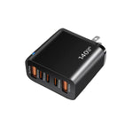 TE-PD43 Type-C x 3、USB-A x 2 マルチポート携帯電話 / タブレット充電器、USプラグ、USプラグ