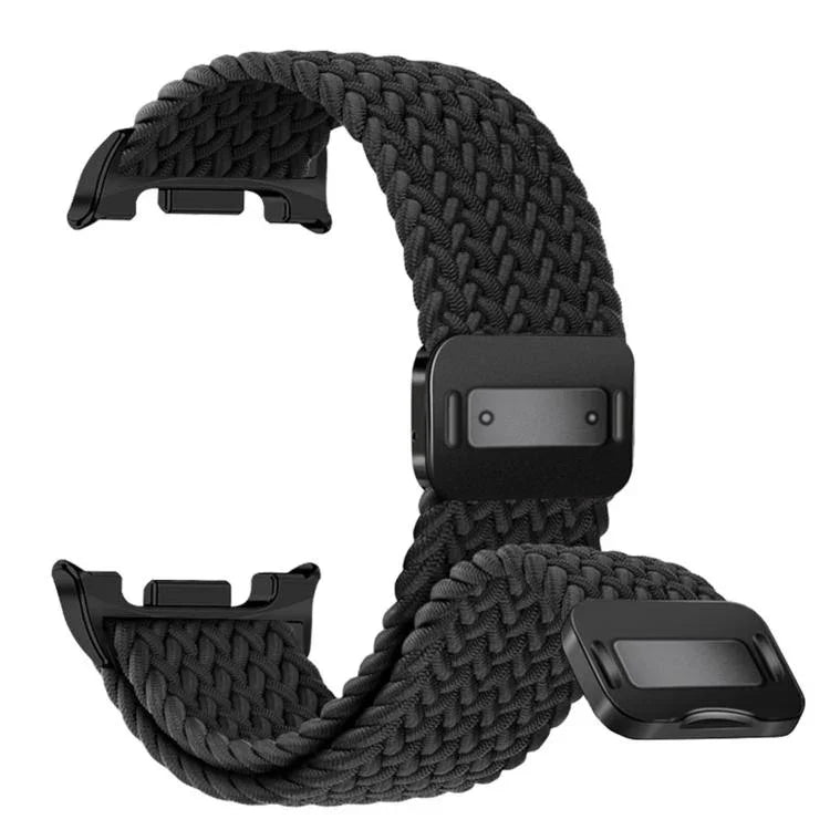 マグネティックスナップ伸縮ナイロン編みウォッチバンド、Samsung Galaxy Watch8 / Watch8 Classic用