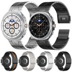 マグネティッククラスプステンレススチールウォッチバンド、Samsung Galaxy Watch8 / Watch8 Classic用
