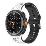 二色彫刻シリコンウォッチバンド、Samsung Galaxy Watch8 / Watch8 Classic用