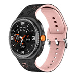 二色彫刻シリコンウォッチバンド、Samsung Galaxy Watch8 / Watch8 Classic用
