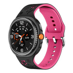 二色彫刻シリコンウォッチバンド、Samsung Galaxy Watch8 / Watch8 Classic用