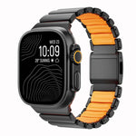 Norman 磁気バックル チタンメタルウォッチバンド、Apple Watch 46mm / 49mm / 45mm / 44mm用