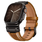 アーマースタイル レザーウォッチバンド、Apple Watch 46mm / 49mm / 45mm / 44mm用