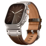 アーマースタイル レザーウォッチバンド、Apple Watch 46mm / 49mm / 45mm / 44mm用