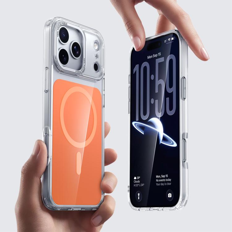 Kalebol 透明磁気 MagSafe肌触り携帯電話ケース、iPhone 17 Pro Max用、iPhone 17 Pro用、iPhone 17用、iPhone Air用