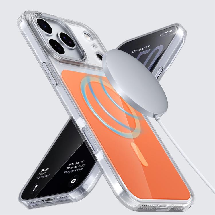 Kalebol 透明磁気 MagSafe肌触り携帯電話ケース、iPhone 17 Pro Max用、iPhone 17 Pro用、iPhone 17用、iPhone Air用