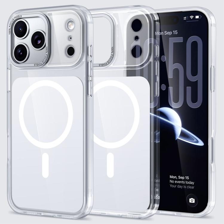 Kalebol 透明磁気 MagSafe肌触り携帯電話ケース、iPhone 17 Pro Max用、iPhone 17 Pro用、iPhone 17用、iPhone Air用