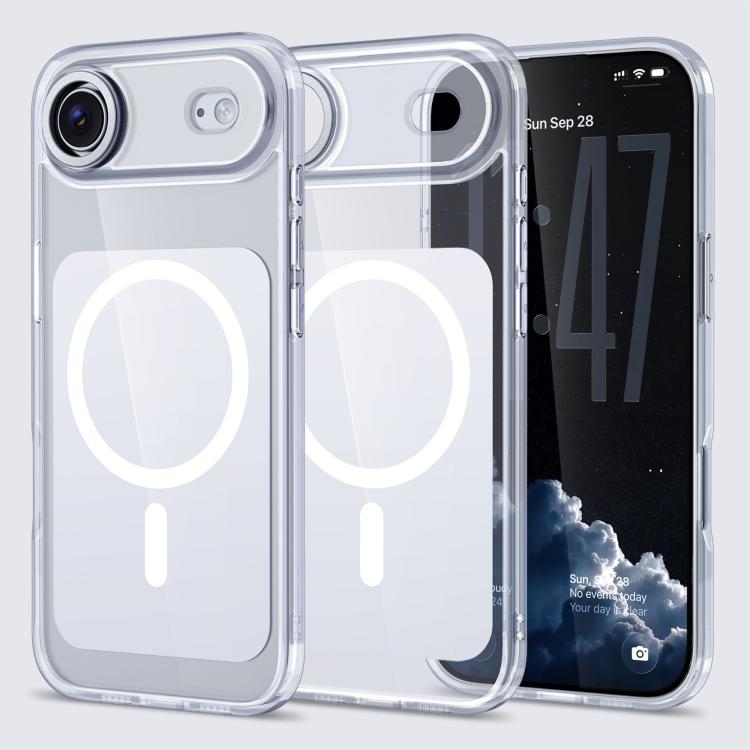 Kalebol 透明磁気 MagSafe肌触り携帯電話ケース、iPhone 17 Pro Max用、iPhone 17 Pro用、iPhone 17用、iPhone Air用