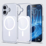 Kalebol 透明磁気 MagSafe肌触り携帯電話ケース、iPhone 17 Pro Max用、iPhone 17 Pro用、iPhone 17用、iPhone Air用
