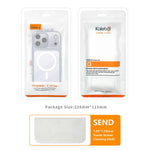 Kalebol 透明磁気 MagSafe肌触り携帯電話ケース、iPhone 17 Pro Max用、iPhone 17 Pro用、iPhone 17用、iPhone Air用